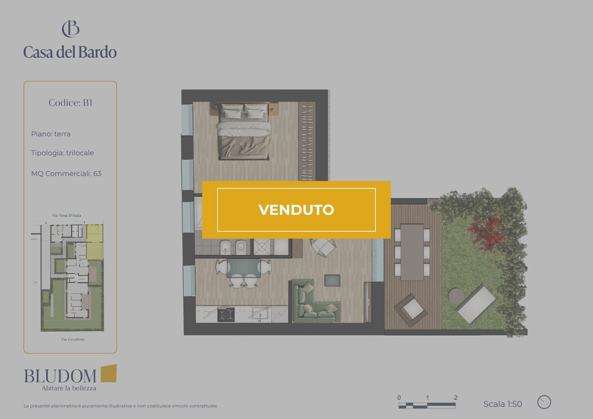 Appartamento trilocale