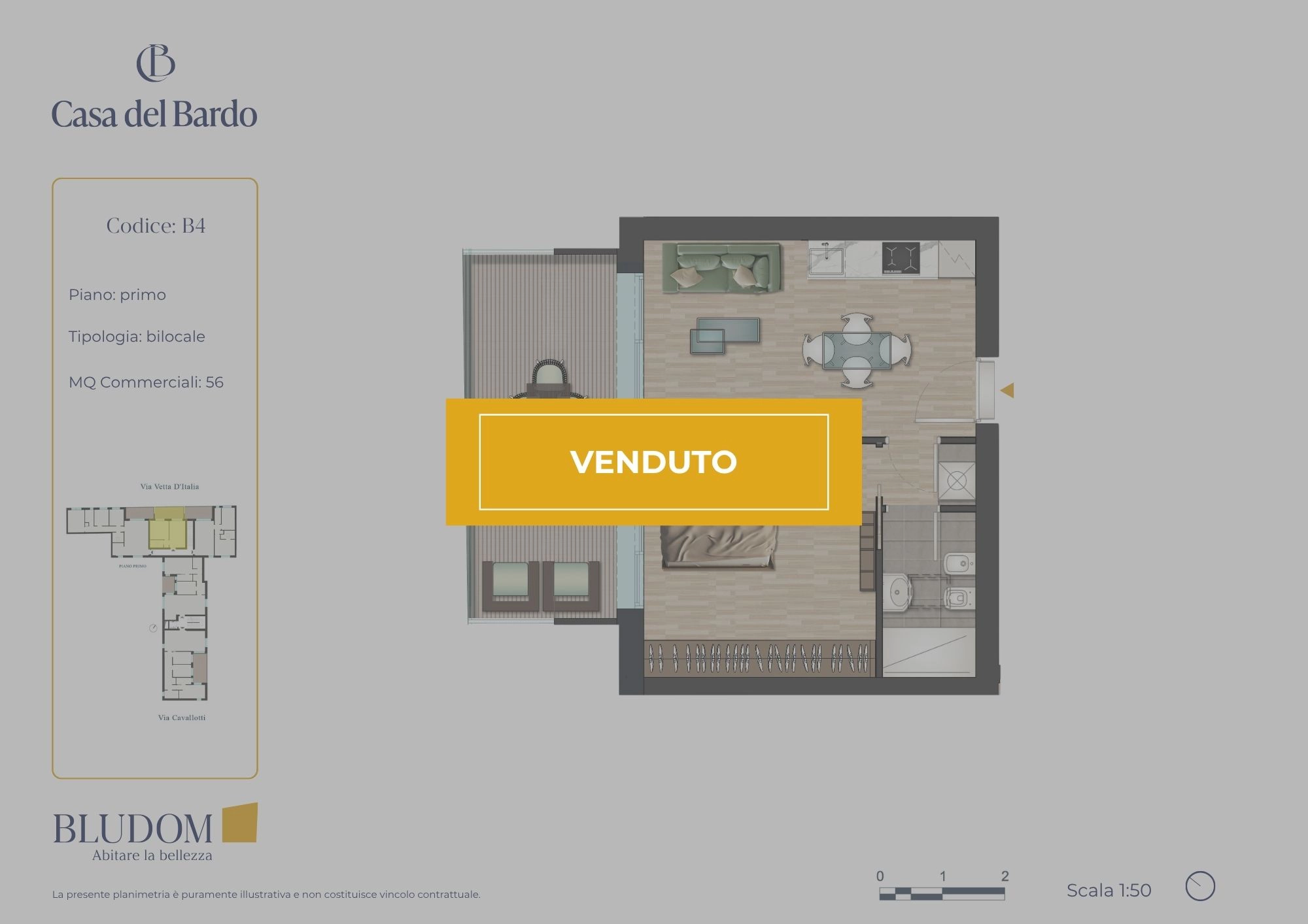 Appartamento bilocale